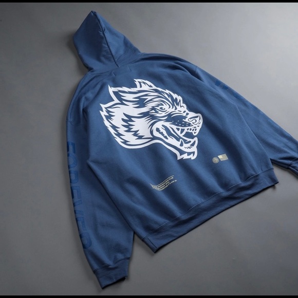 Darc Sport Respect Classic Hoodie in Denim NWT - Picture 4 of 4